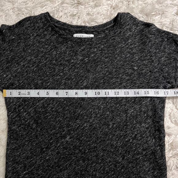 Everlane Marled Grey Crew Neck Wool Blend Sweater Size XS - Picture 7 of 8